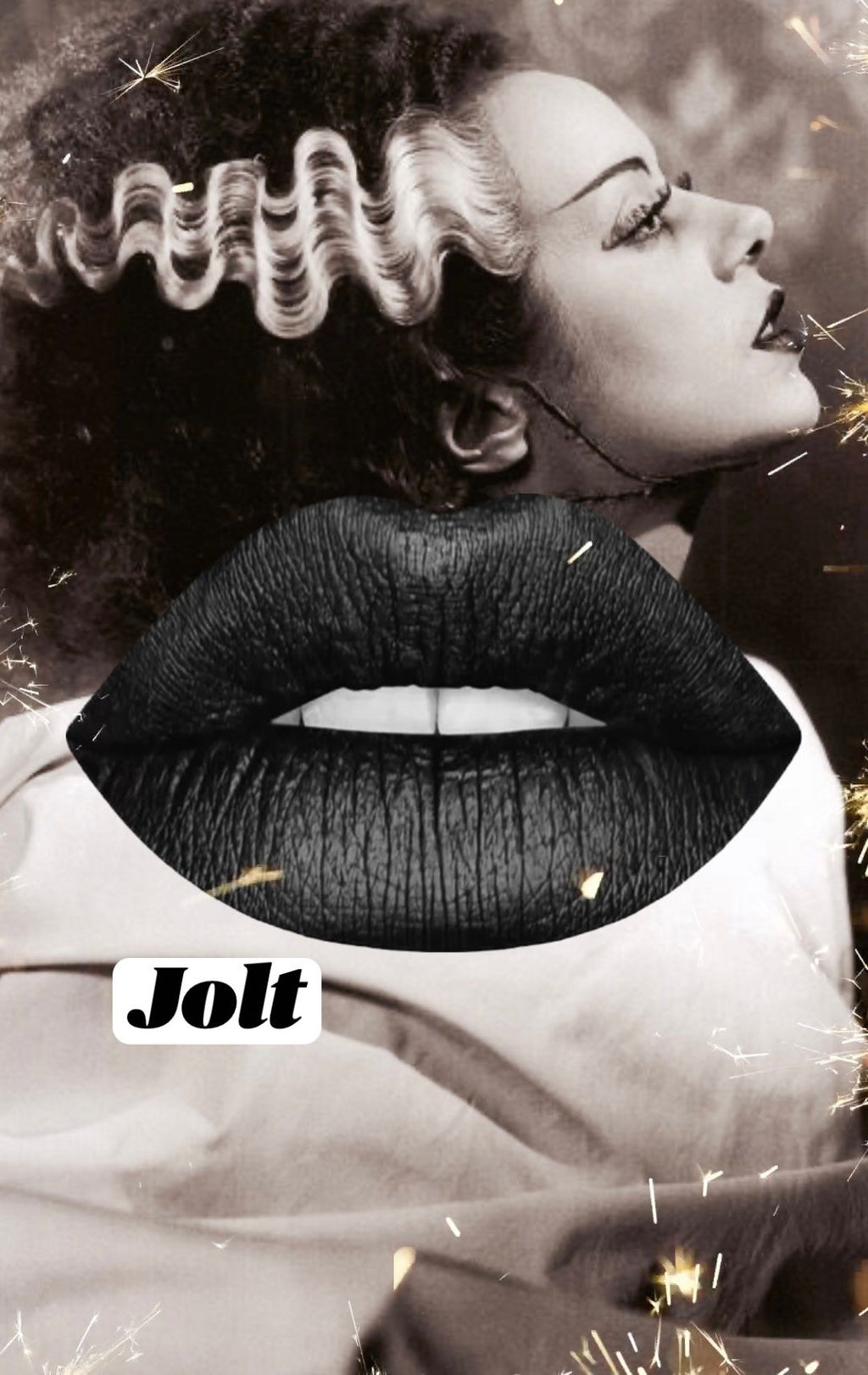 Radioactive Unicorn Jolt Lipstick – Dark Grey Vegan Matte Lip Color