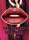 Radioactive Unicorn Metallic Brick Red Lipstick – Elvira Inspired