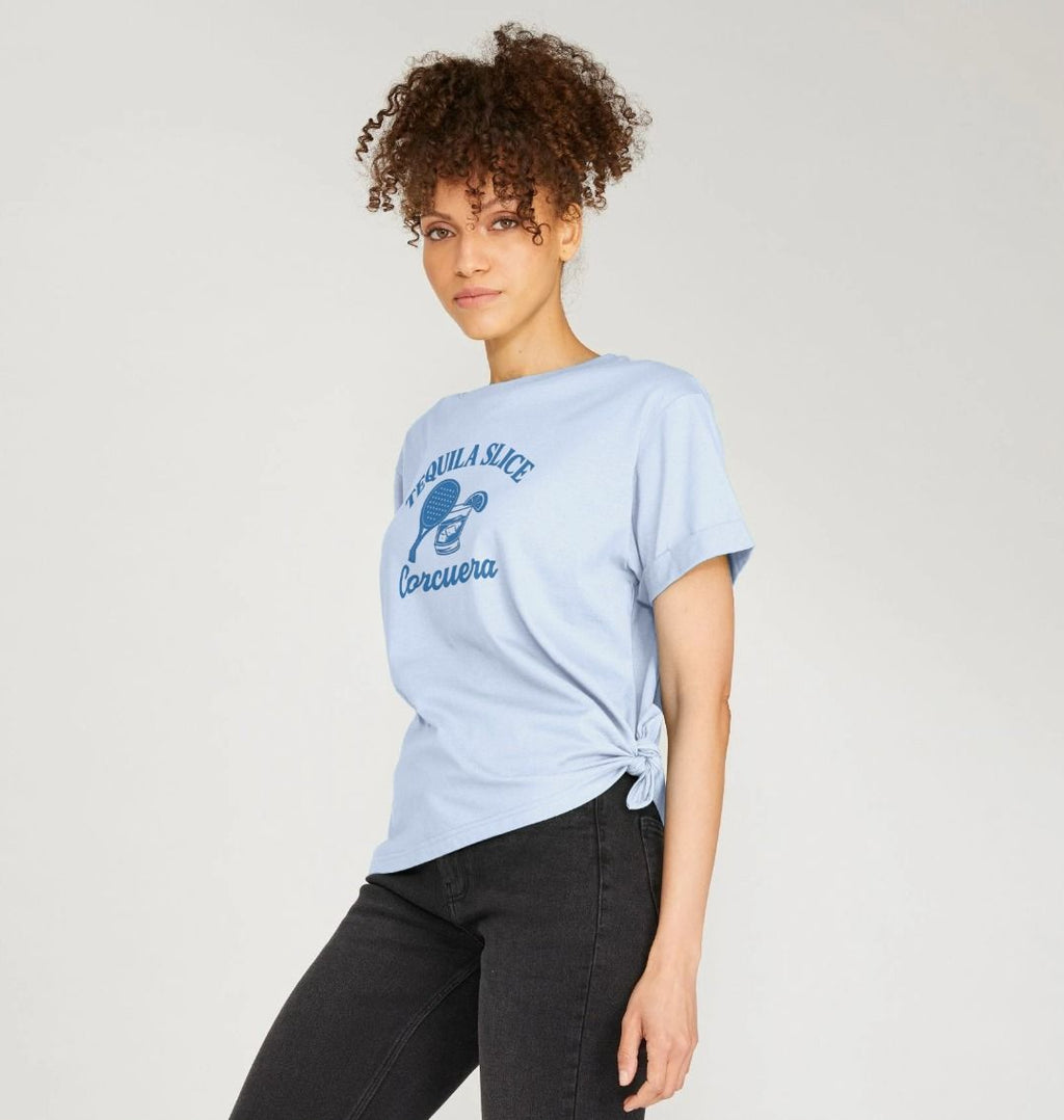 Tequila Slice Women's Boxy T-Shirt by Corcuera Padel Club