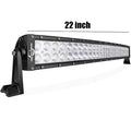 MICTUNING Curved LED Light Bar – 6000K Waterproof Off-Road Driving Light