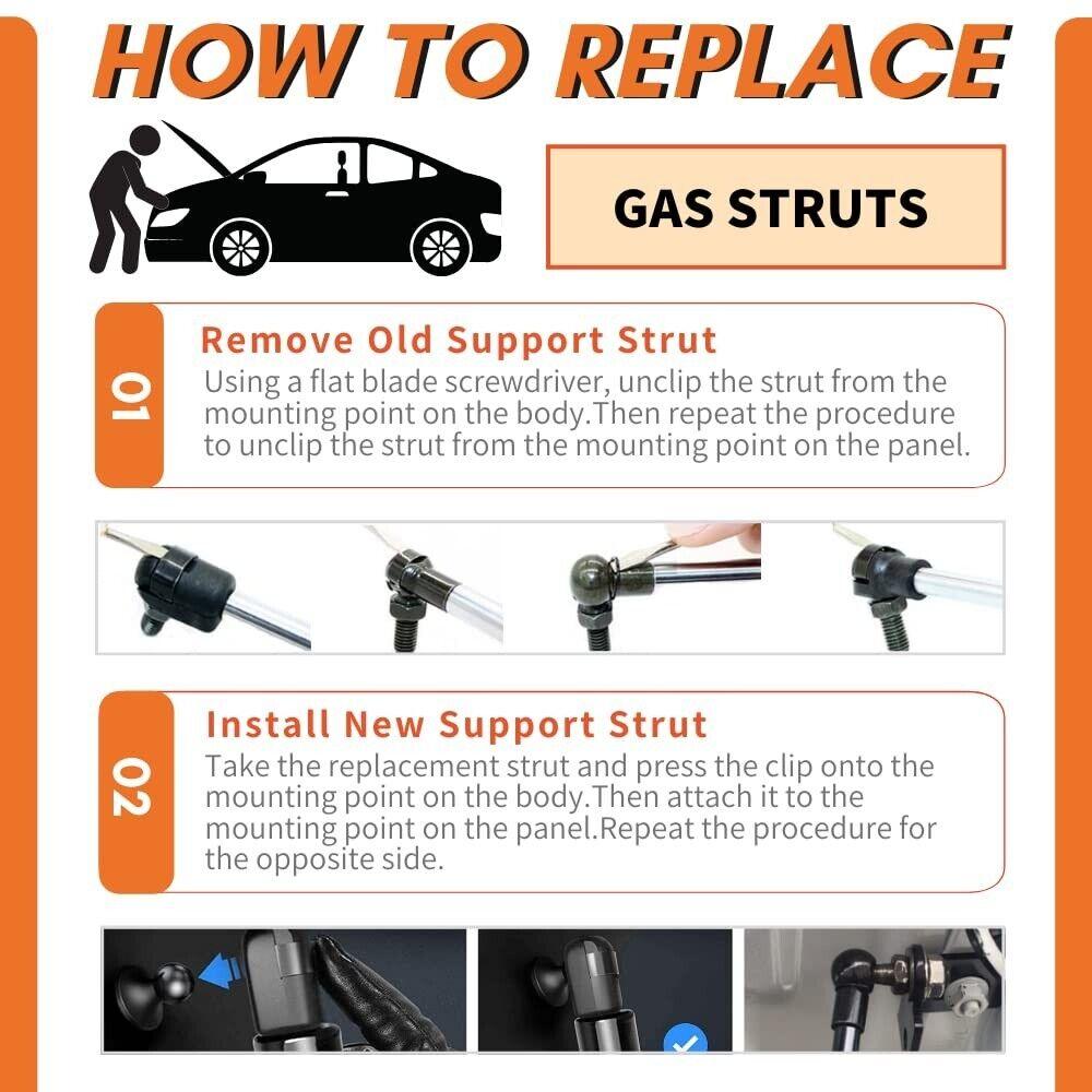 Massive Discounts Rear Liftgate Gas Struts for Chrysler 300M 1999-2004