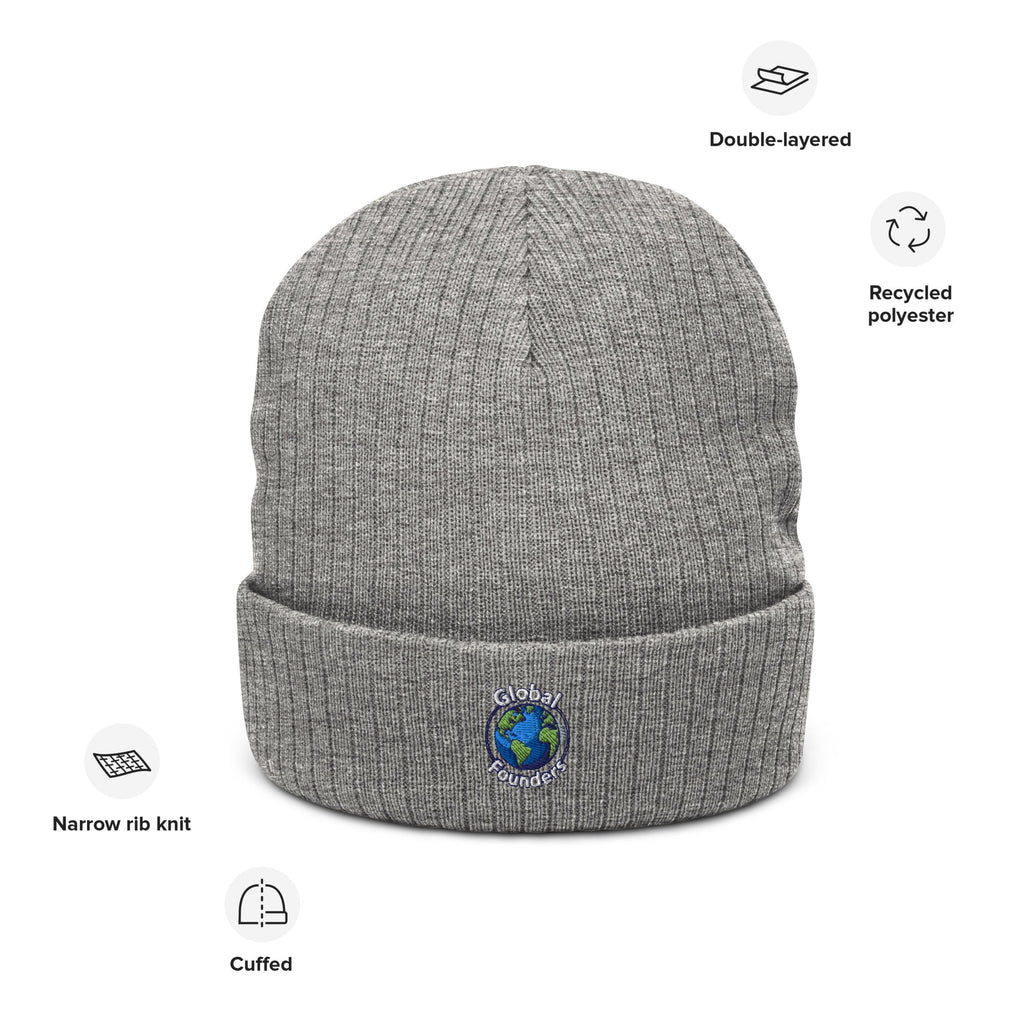 Global Founders Ribbed knit beanie