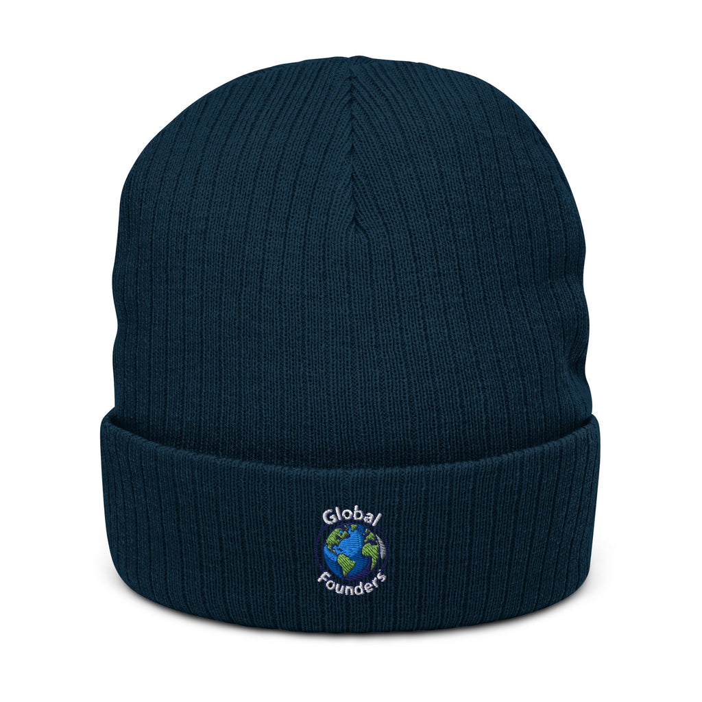 Global Founders Ribbed knit beanie