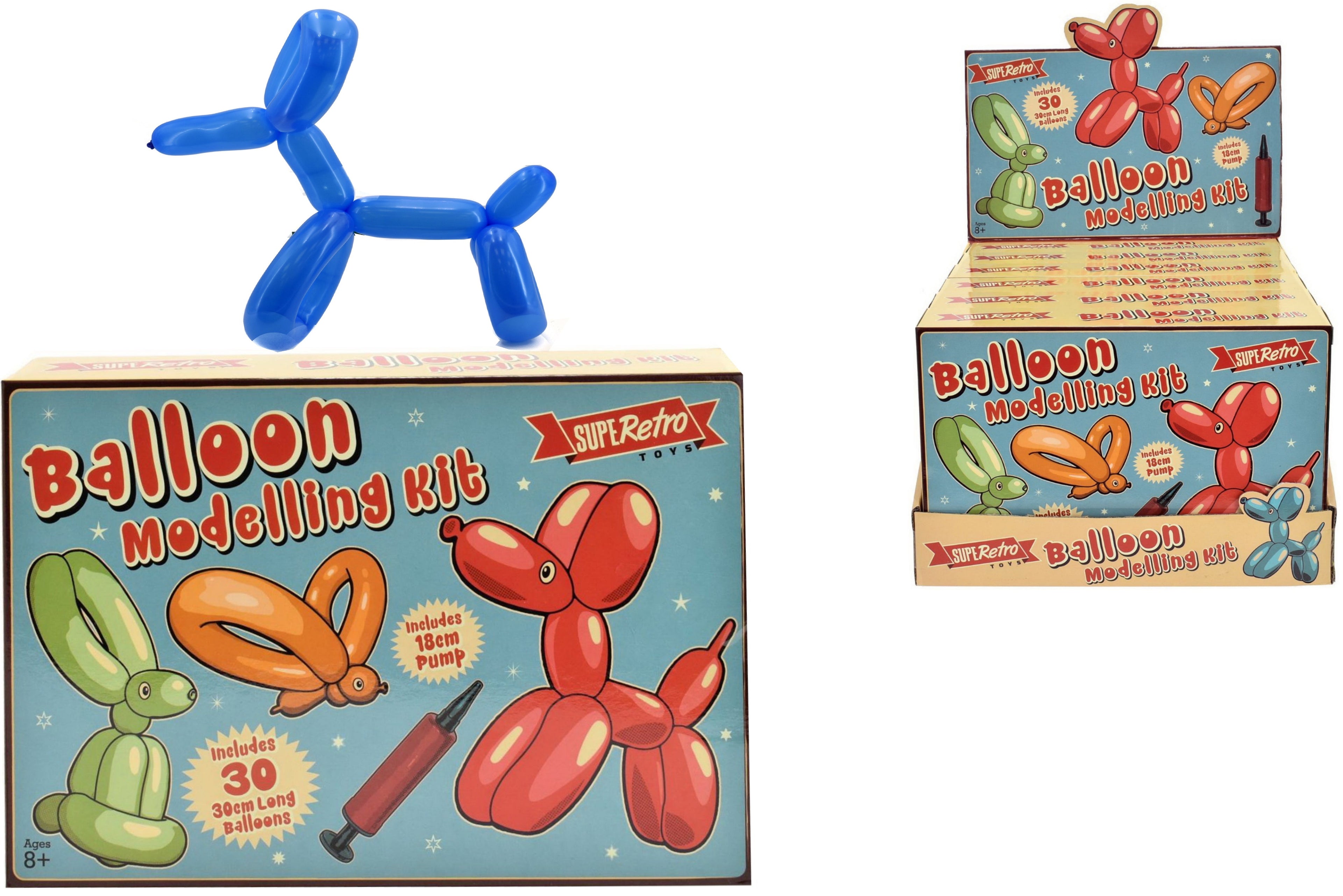 Snaps Balloon Modelling Kit – 30 Piece Set for Kids Crafts and Parties