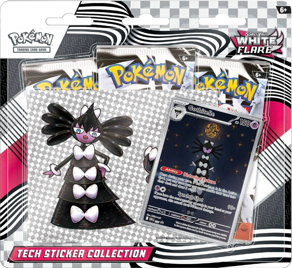Pokemon TCG: White Flare Tech Sticker Collection - Gothitelle Snaps