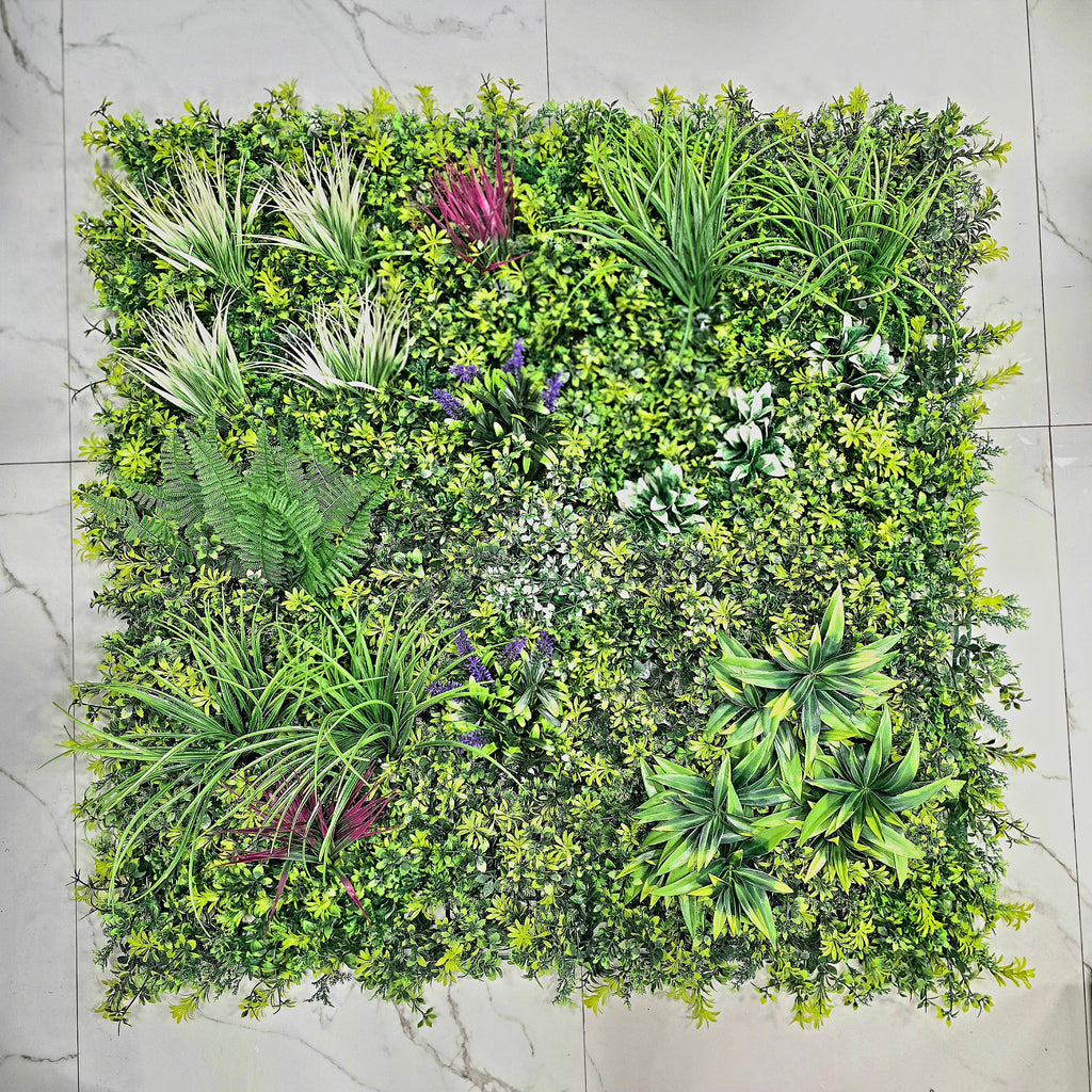 Massive Discounts UV-Resistant Artificial Green Wall Panel | 100x100cm