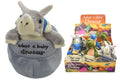 Snaps Plush Baby Dinosaur in Egg Surprise Toy - Soft Stuffed Animal