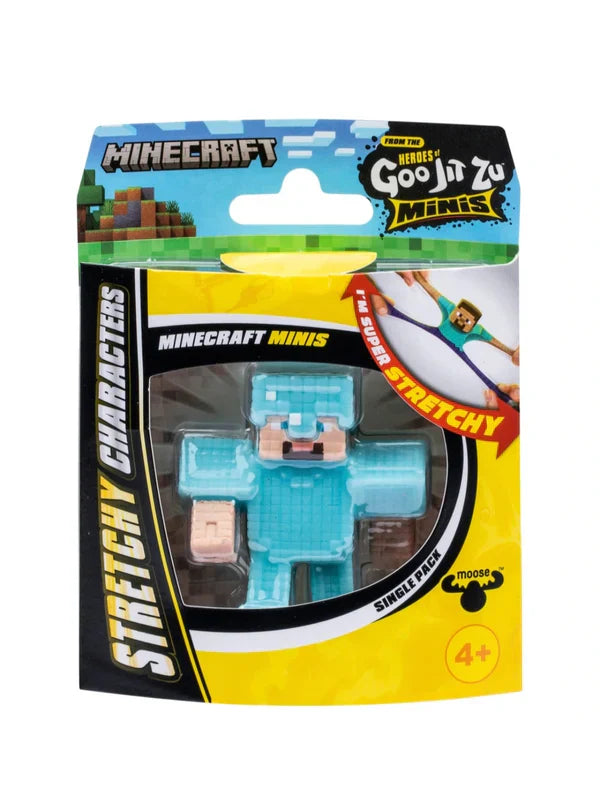 Heroes of Goo Jit Zu Minecraft Mini Stretchy Action Figure – Assorted
