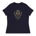 ROMA MMXXV Women’s Relaxed Padel T‑Shirt – Organic Cotton by Corcuera Padel Club