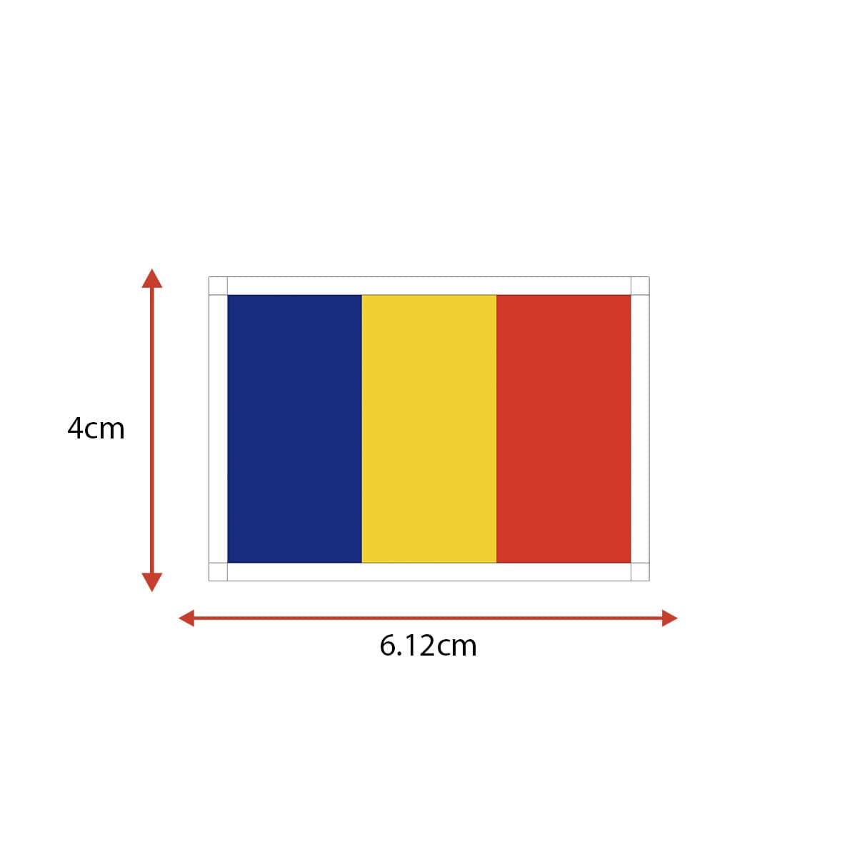 Country Flag Patches | Embroidered Hook and Loop by CERBERUS Strength