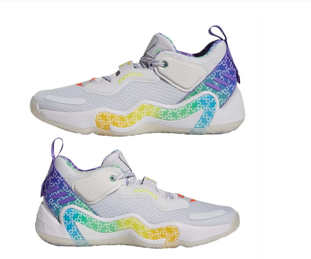Adidas D.O.N Issue 3 Men’s Basketball Trainers – Autism Awareness Edition