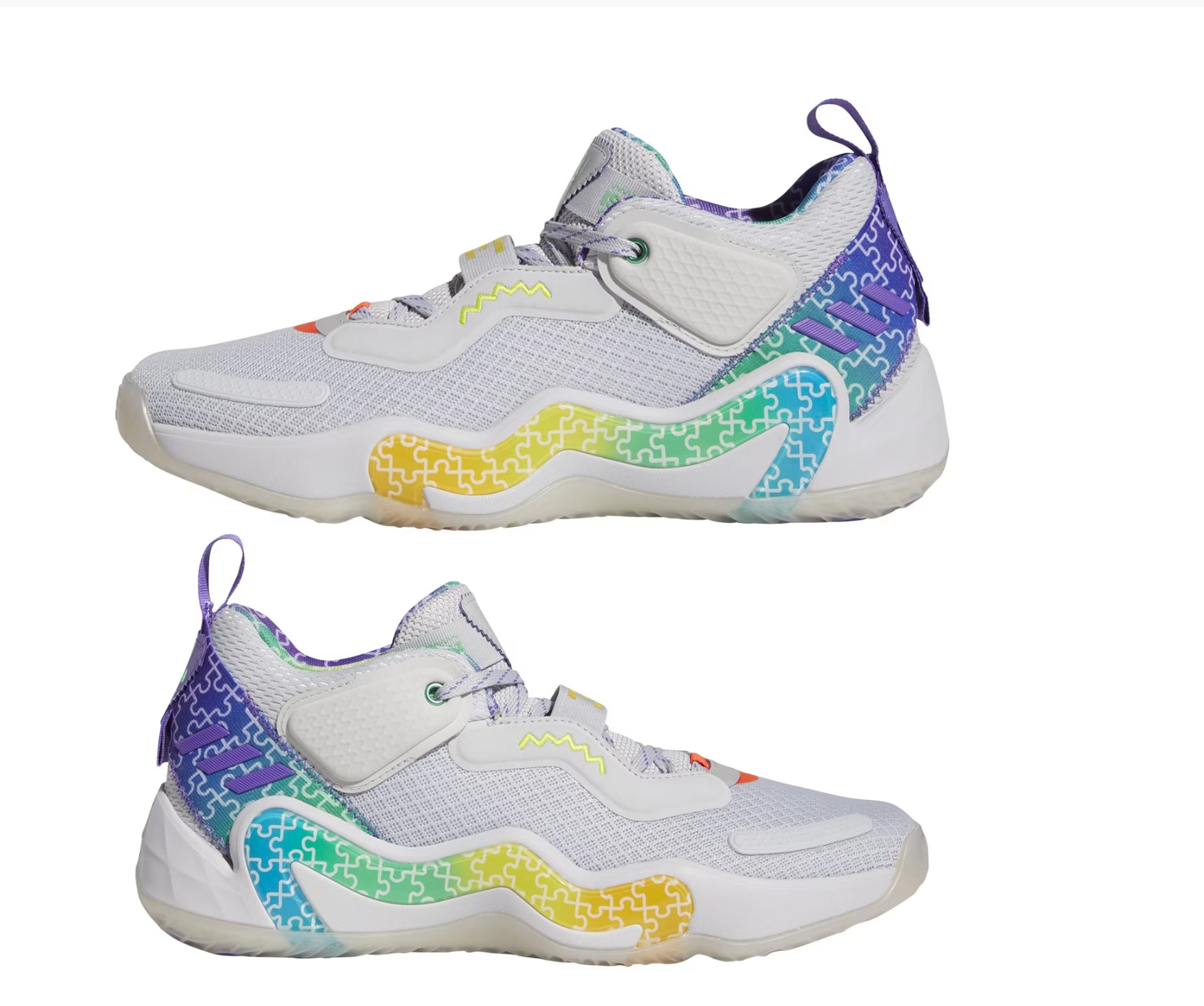 Adidas D.O.N Issue 3 Men’s Basketball Trainers – Autism Awareness Edition