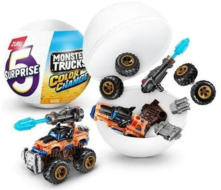 Zuru 5 Surprise Monster Truck Series Color Change Blind Bag Toy