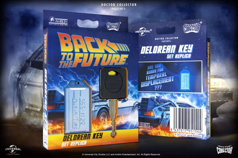 Back to the Future DeLorean Key 1/1 Scale Movie Prop Replica by Snaps