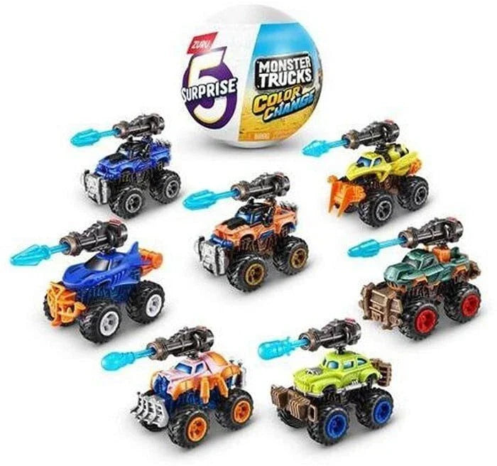 Zuru 5 Surprise Monster Truck Series Color Change Blind Bag Toy