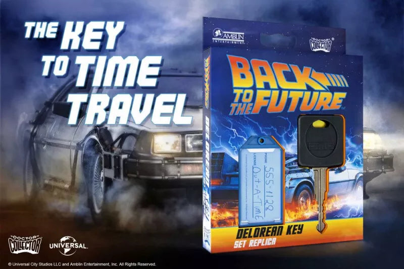 Back to the Future DeLorean Key 1/1 Scale Movie Prop Replica by Snaps