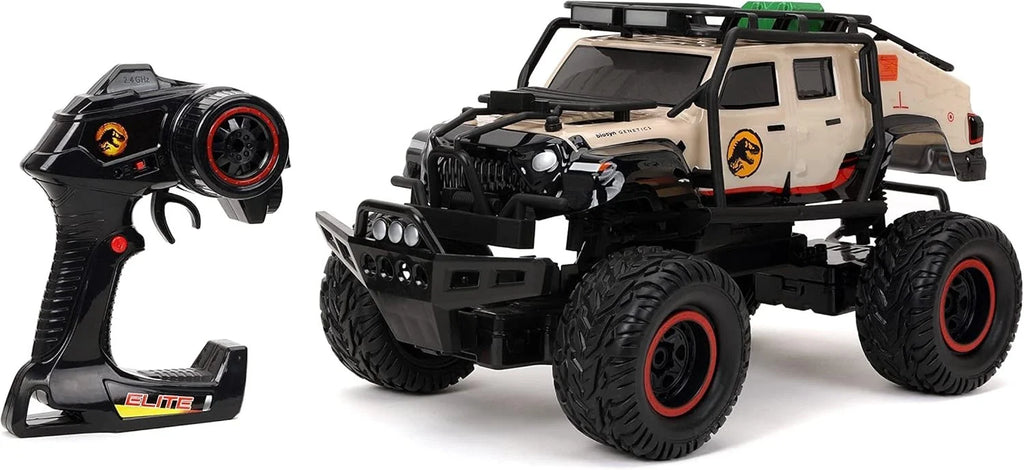 Jurassic World RC Jeep Gladiator 4X4 – 1:12 Scale Remote Control Truck