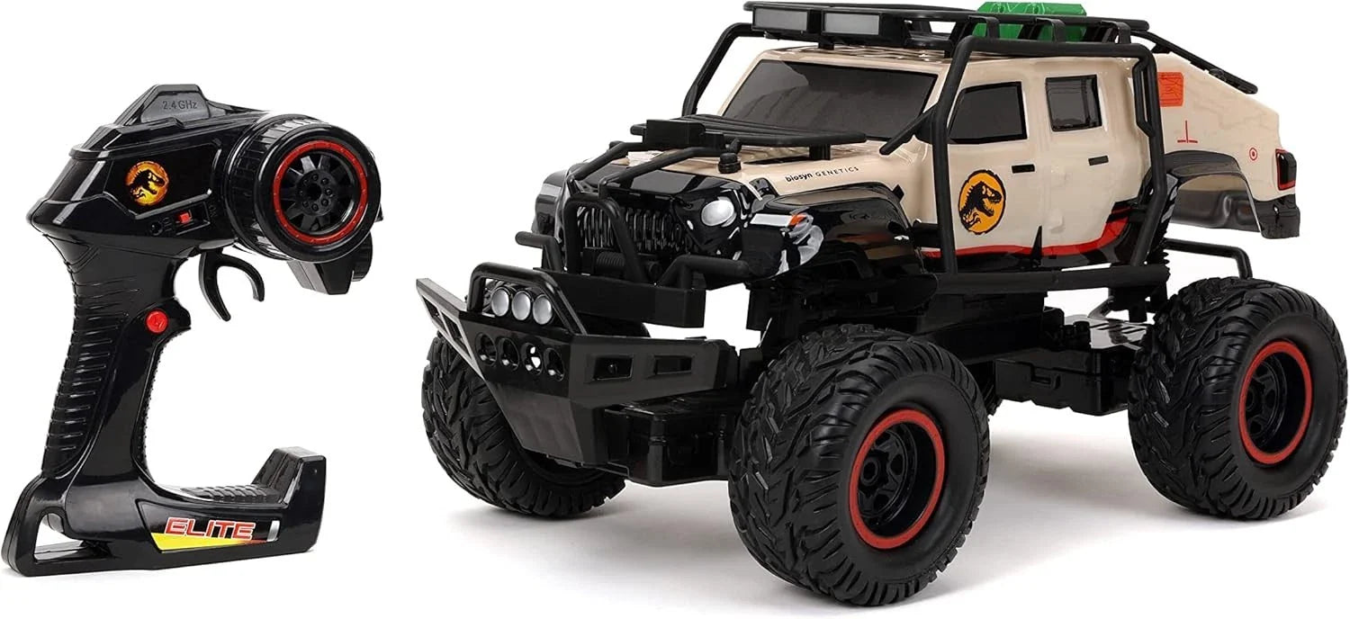 Jurassic World RC Jeep Gladiator 4X4 – 1:12 Scale Remote Control Truck