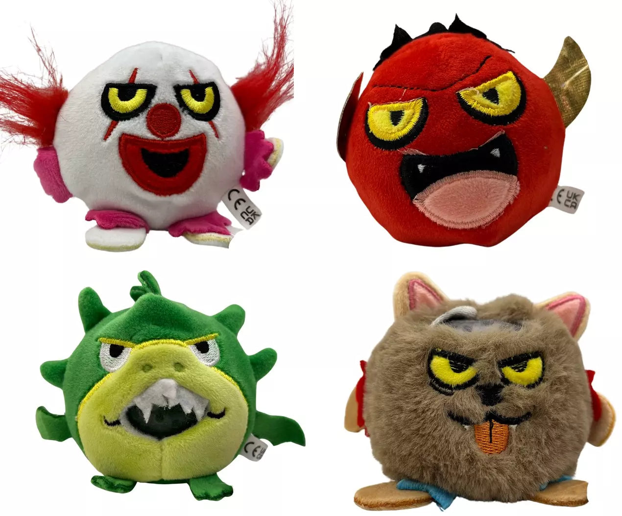 Snaps Squeevils Plush Fidget Toy – Sensory Stress Relief Jelly Bead Squeeze