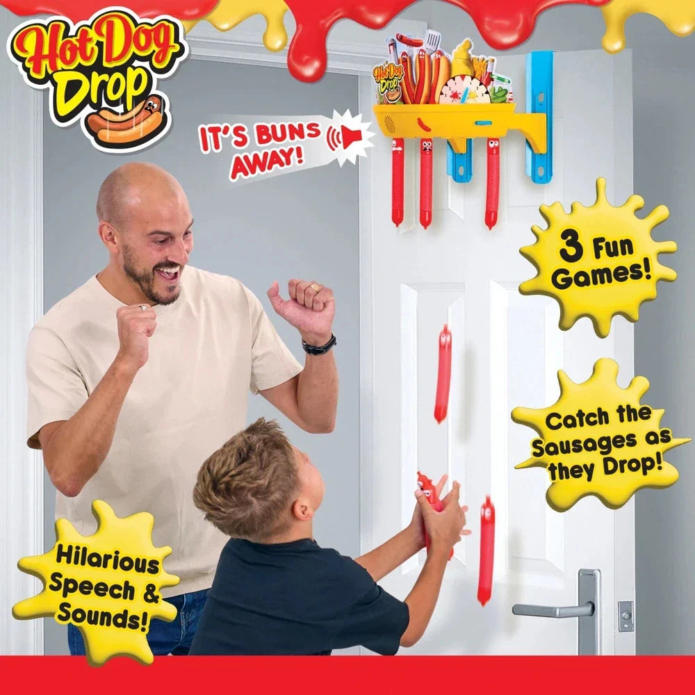 Snaps Hot Dog Drop Game – Electronic Family Interactive Party Toy