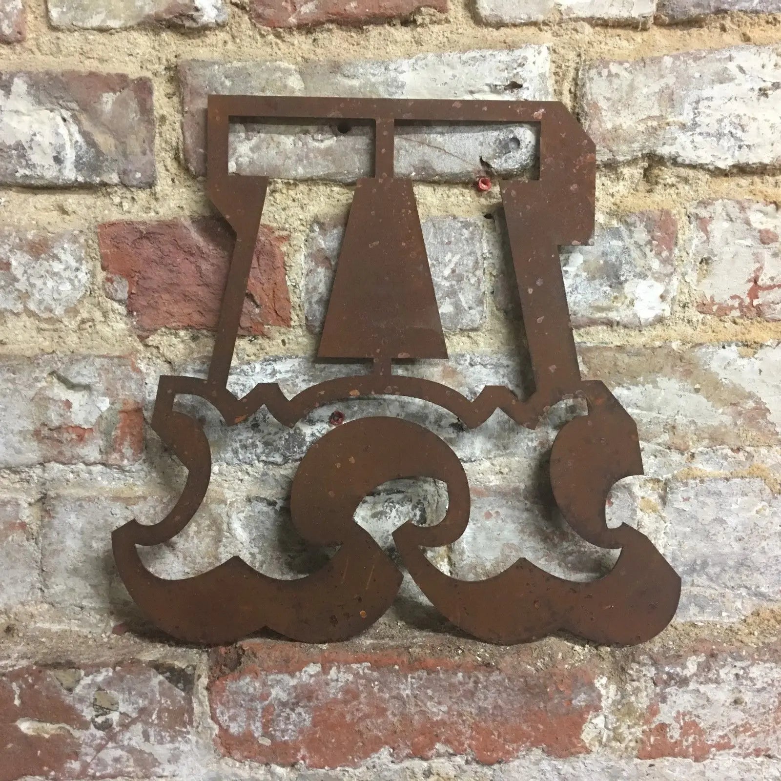Rustic Warehouse Norfolk 12" Metal Carnival Letters – Vintage Steel Signage