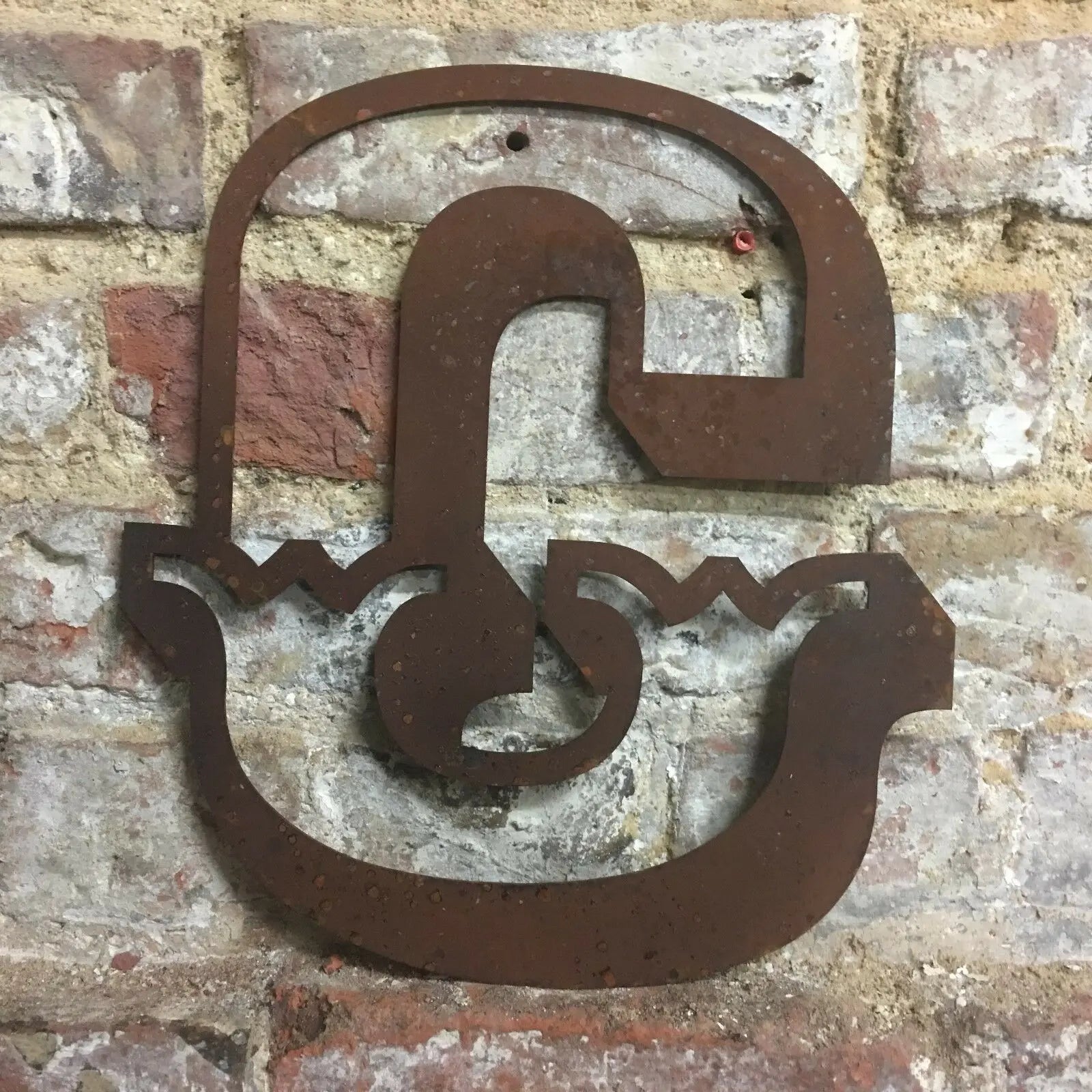 Rustic Warehouse Norfolk 12" Metal Carnival Letters – Vintage Steel Signage