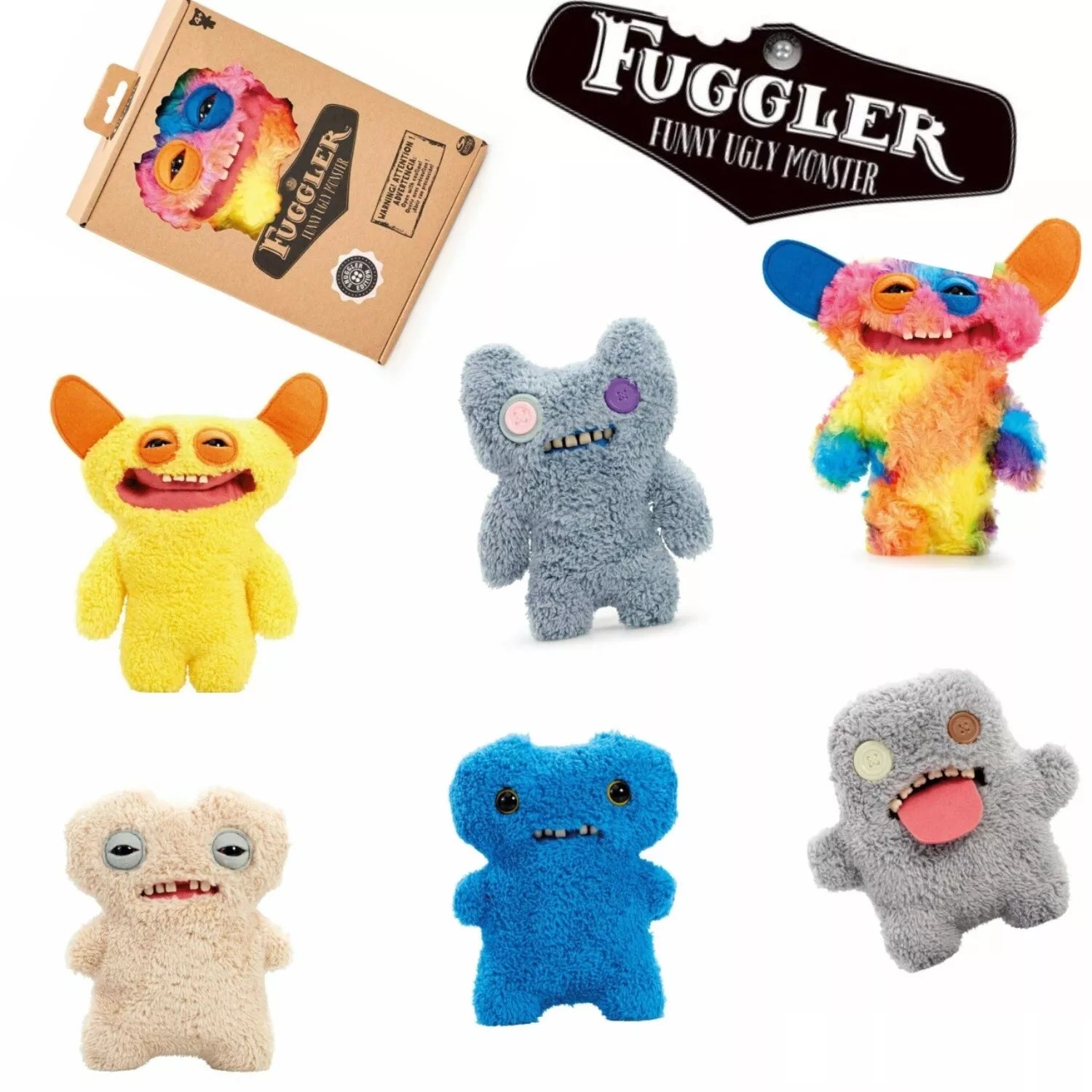 Fuggler Snuggler Edition One Funny Monster Plush Toy by Snaps
