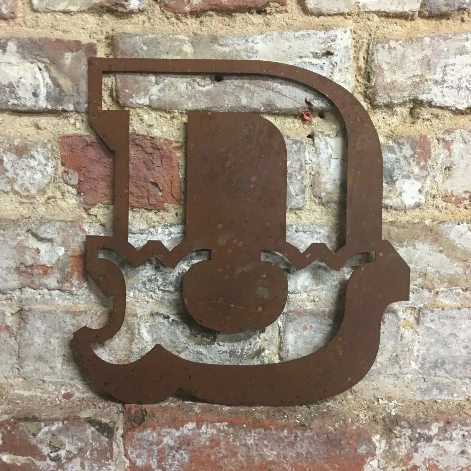 Rustic Warehouse Norfolk 12" Metal Carnival Letters – Vintage Steel Signage