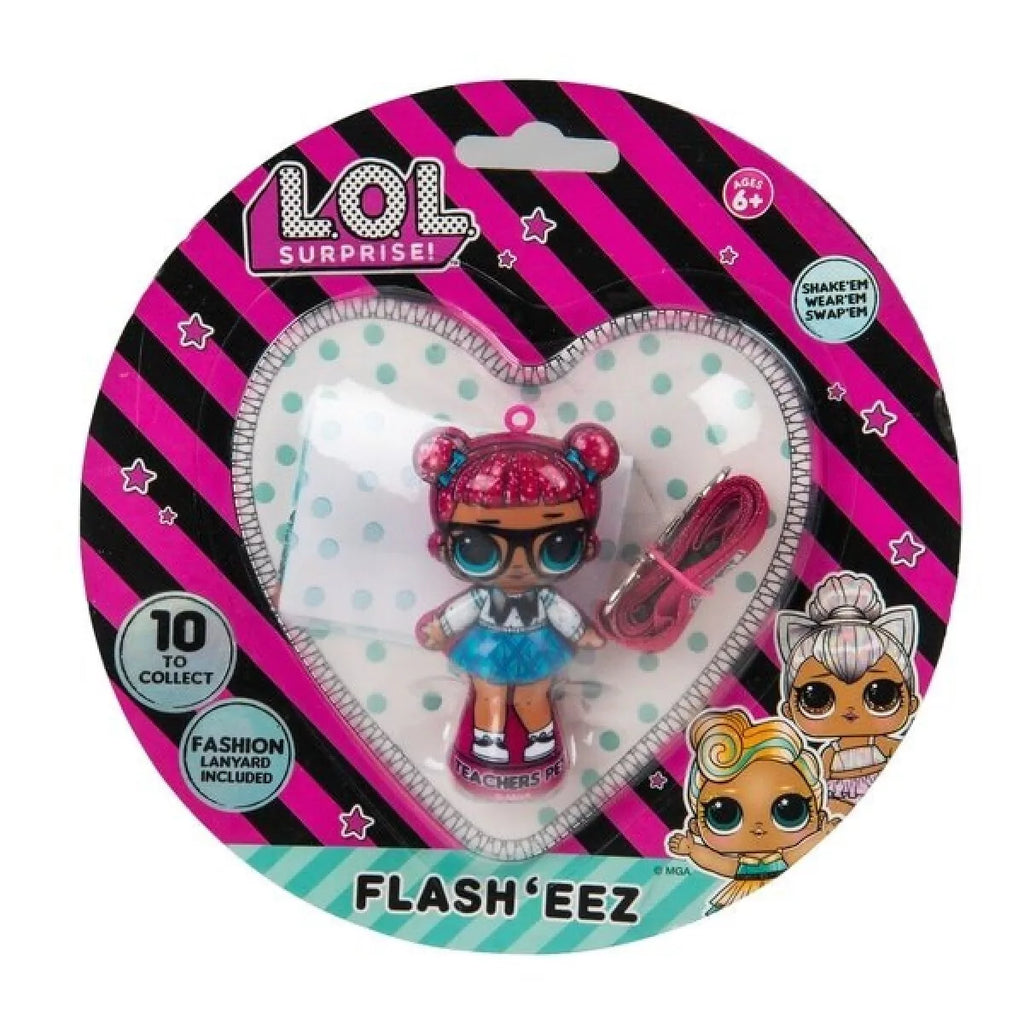 LOL Surprise! Flash’eez S2 Light-Up Doll Keychain with Lanyard