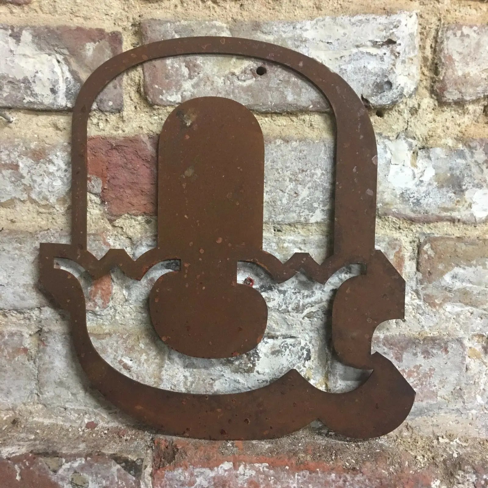 Rustic Warehouse Norfolk 12" Metal Carnival Letters – Vintage Steel Signage