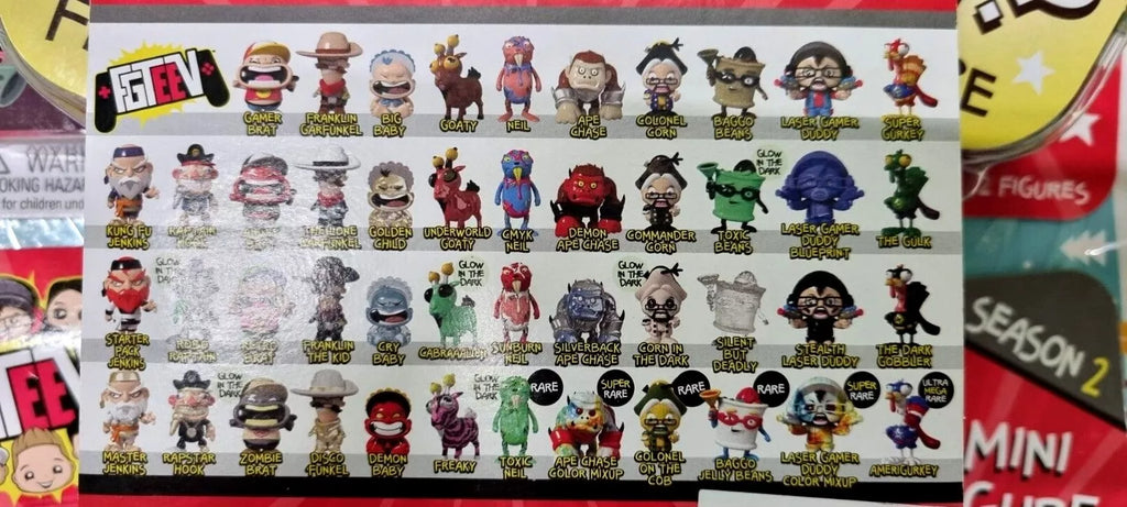 FGTeeV Season 2 Mini Figure Twin Pack – Collectible Gaming Toy by Snaps