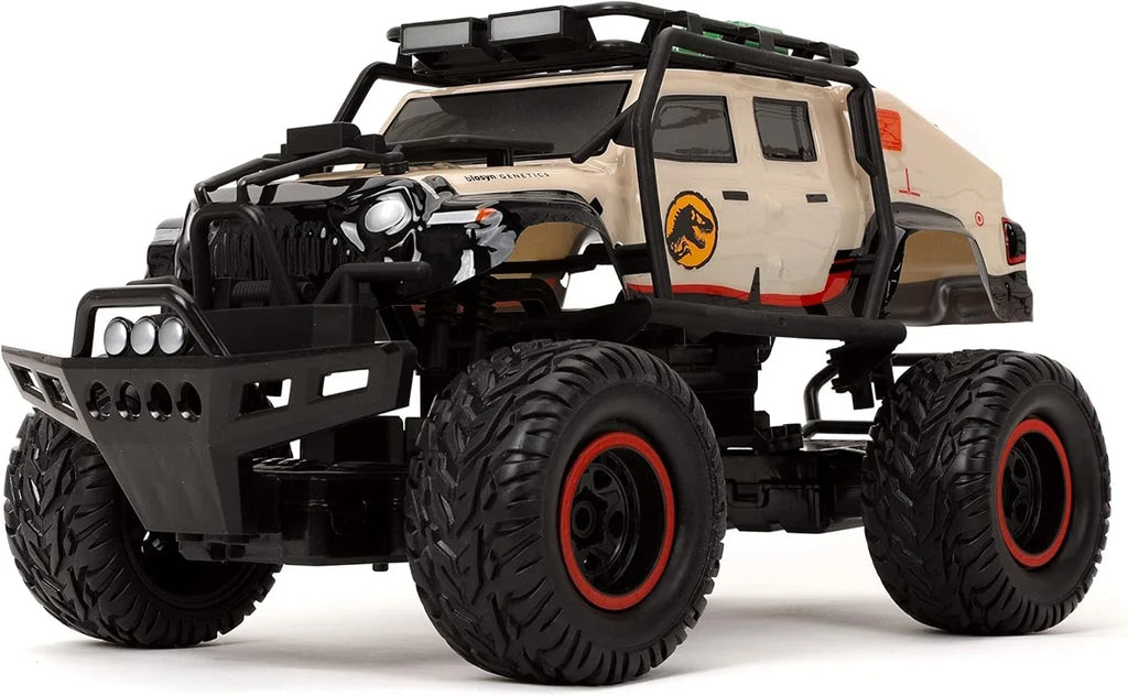 Jurassic World RC Jeep Gladiator 4X4 – 1:12 Scale Remote Control Truck