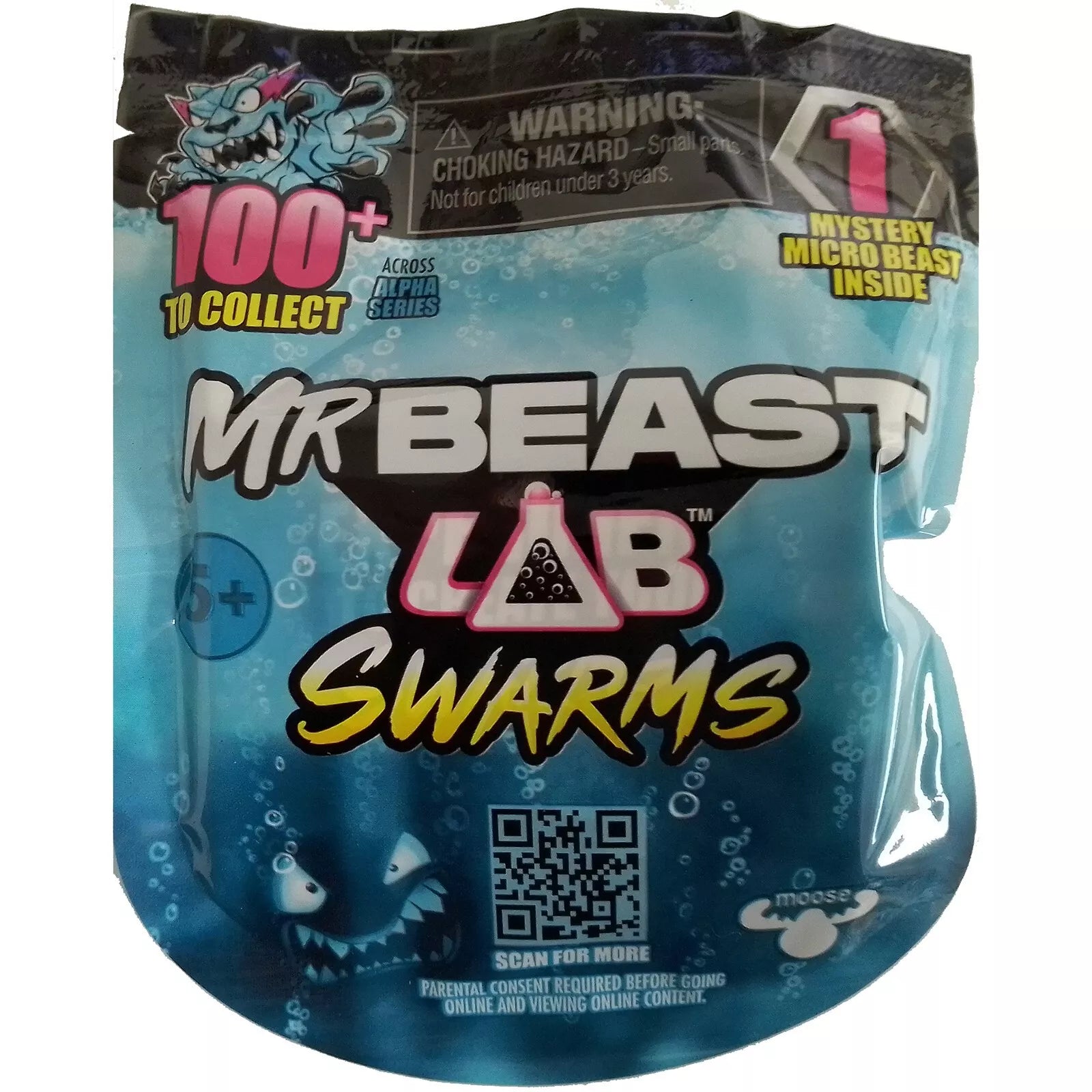 MrBeast Lab Swarms Micro Beast Figure - Mystery Collectible Blind Bag