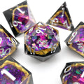 Regal Relic | Sharp Edge Dice | Resin | 7 Piece Set