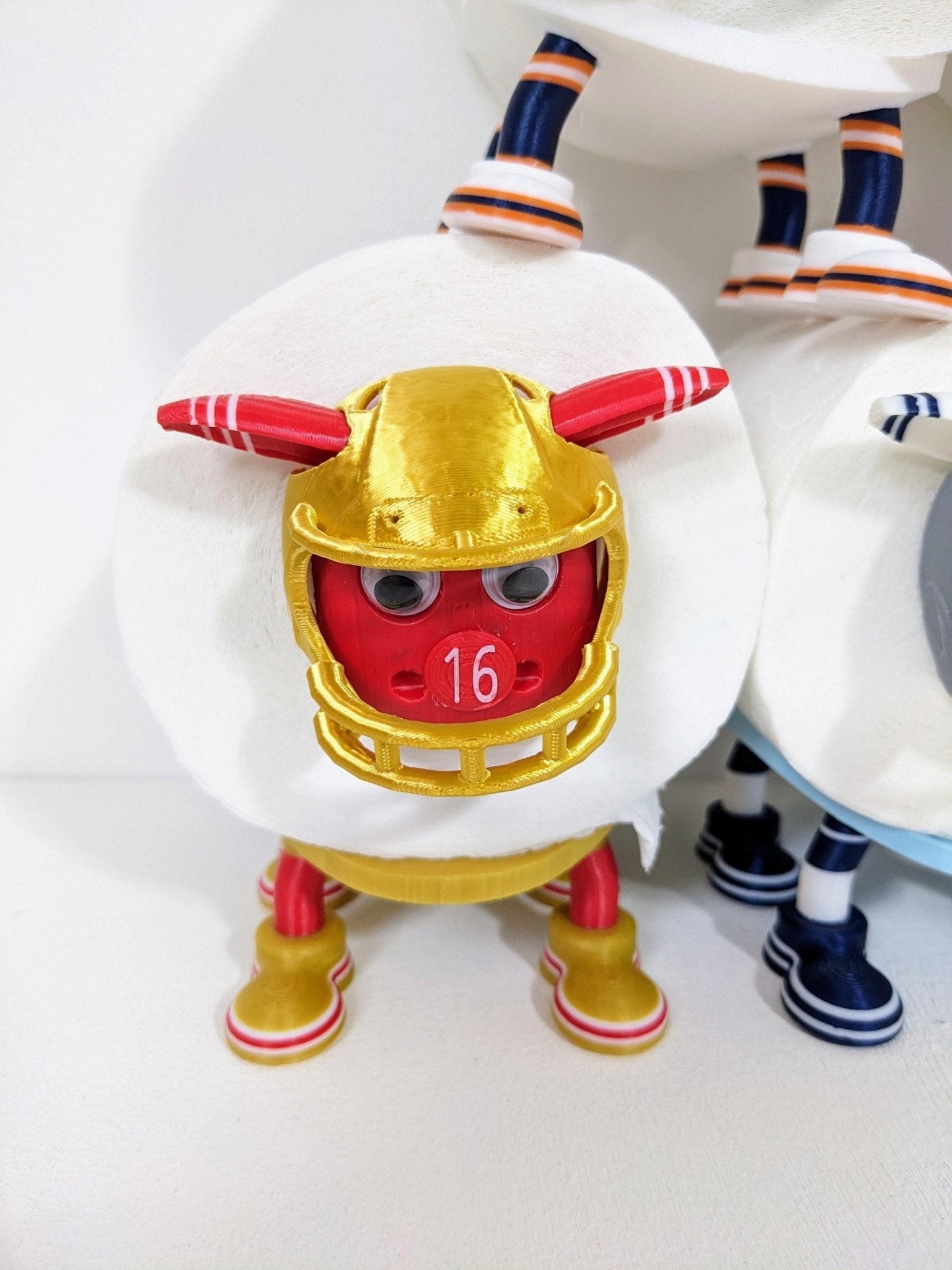 San Francisco 49ers Sheep Toilet Roll Holder | NFL Gift by Chaddyverse