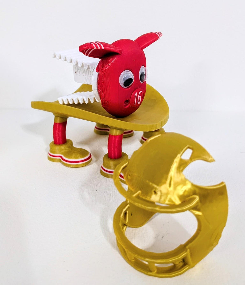 San Francisco 49ers Sheep Toilet Roll Holder | NFL Gift by Chaddyverse