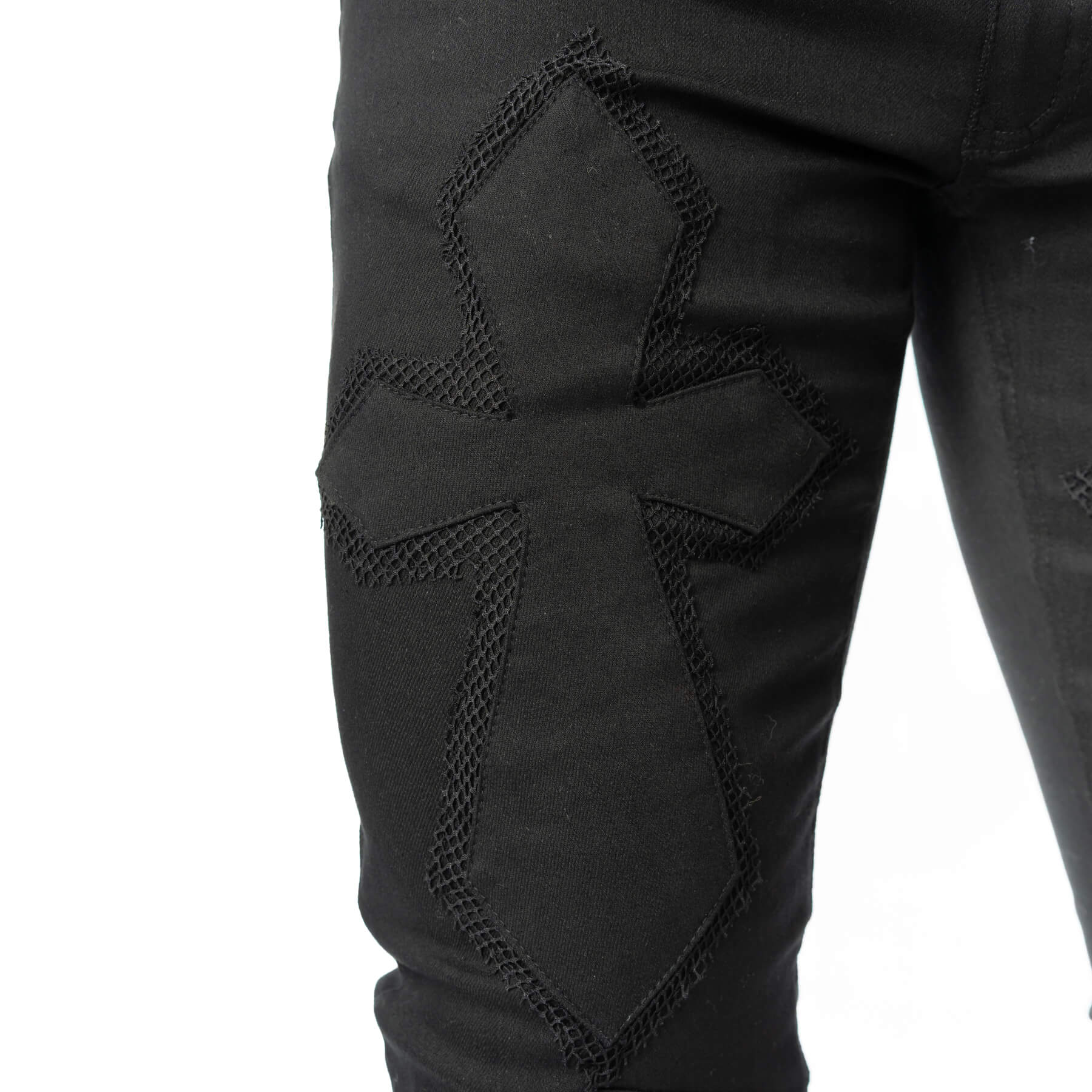 Poizen Industries Sanctified Sins Gothic Pants with Buckles & Chains