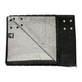 Swole Panda Black and White Spot Bamboo Scarf | Sustainable & Breathable