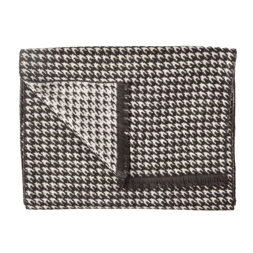 Swole Panda Classic Houndstooth Bamboo Scarf – Soft & Sustainable