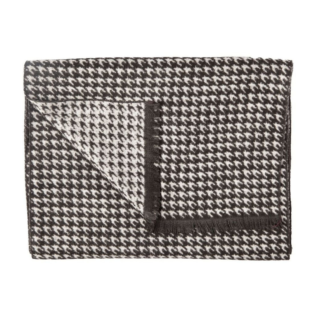 Swole Panda Classic Houndstooth Bamboo Scarf – Soft & Sustainable