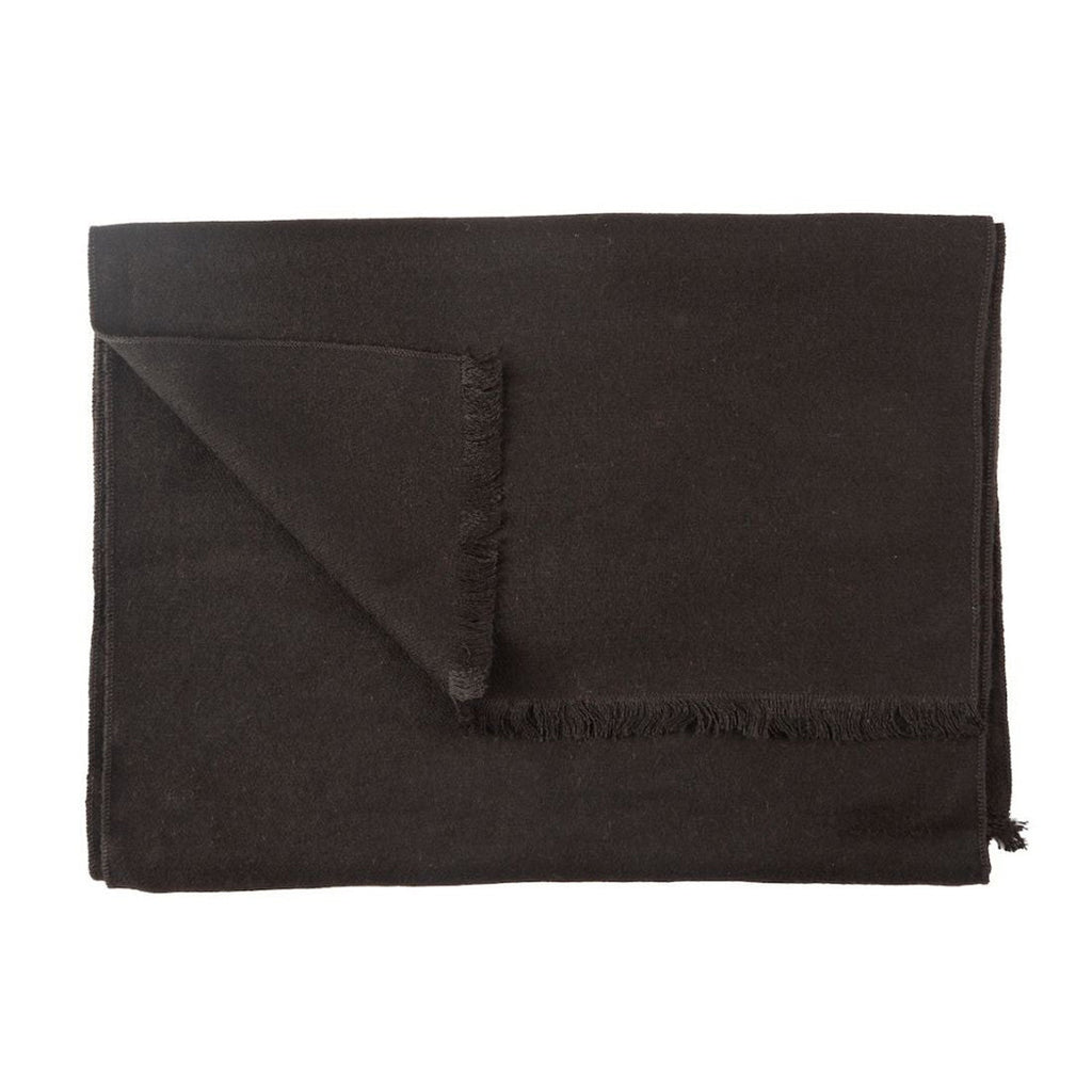 Swole Panda Jet Black Bamboo Scarf – Soft Sustainable Winter Accessory