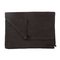 Swole Panda Jet Black Bamboo Scarf – Soft Sustainable Winter Accessory