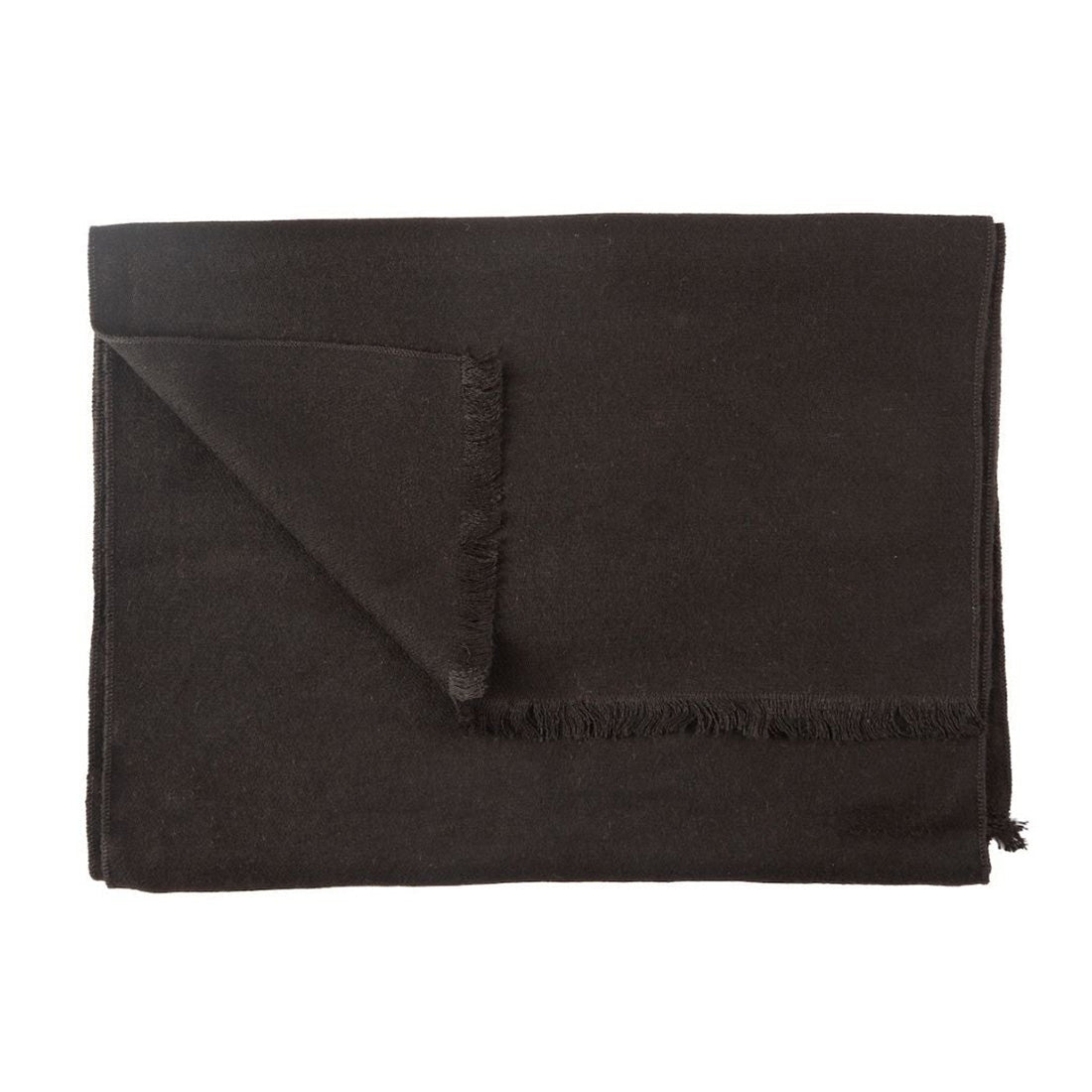 Swole Panda Jet Black Bamboo Scarf – Soft Sustainable Winter Accessory