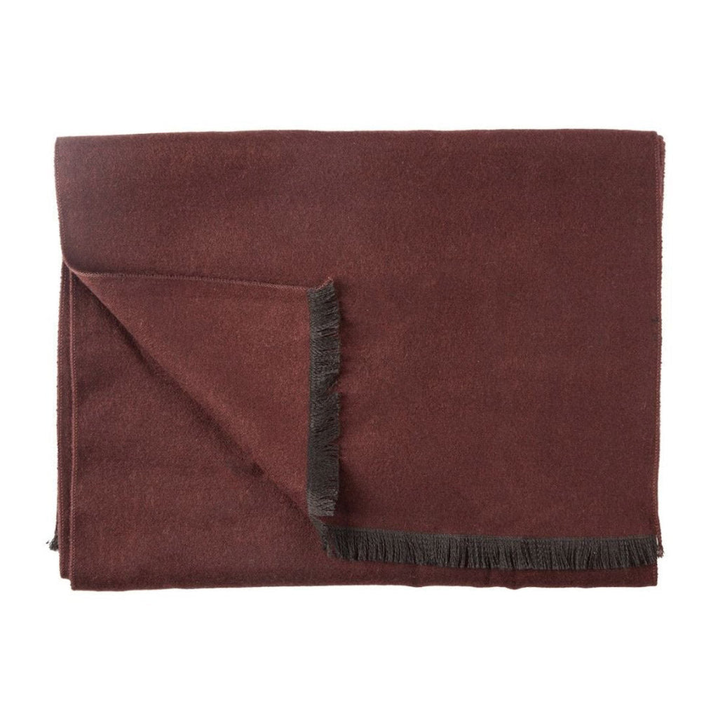 Swole Panda Maroon Bamboo Scarf – Soft Sustainable Winter Scarf