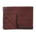 Swole Panda Maroon Bamboo Scarf – Soft Sustainable Winter Scarf
