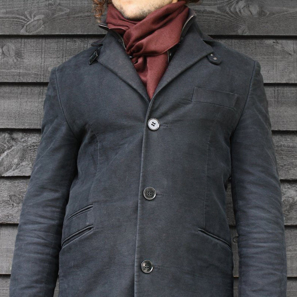 Swole Panda Maroon Bamboo Scarf – Soft Sustainable Winter Scarf