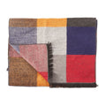 Swole Panda Multi Coloured Check Bamboo Scarf – Sustainable & Breathable