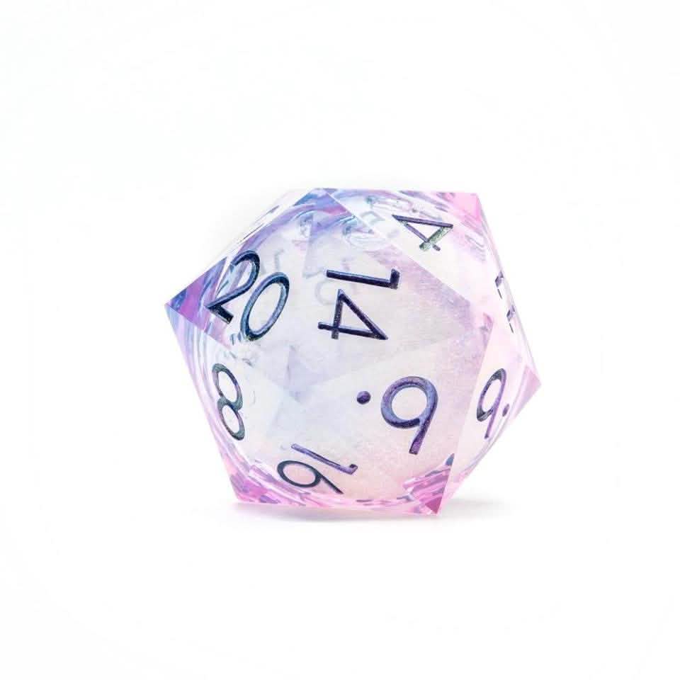 Seelie Fae | 33mm D20 | Oversized Liquid Core Dice | Single Dice