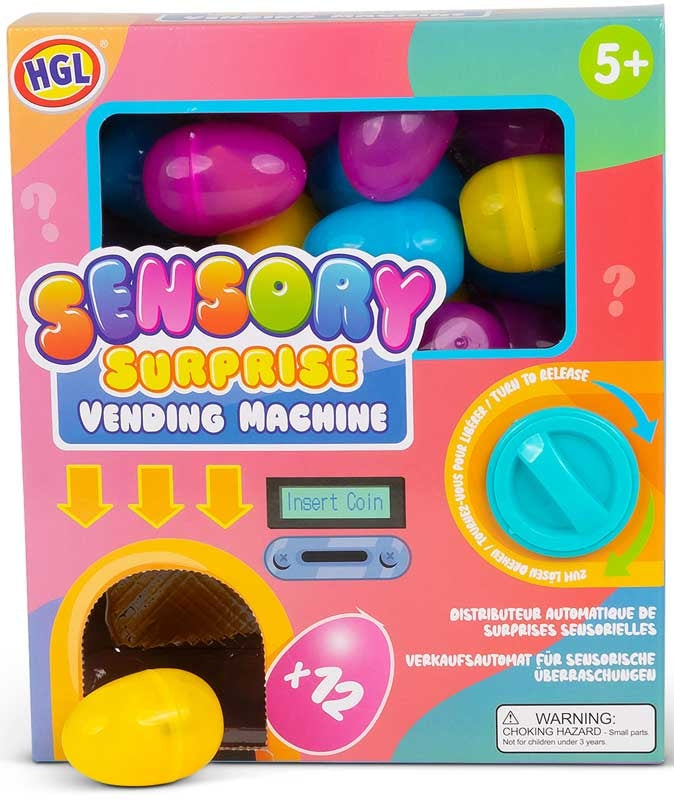 Snaps Sensory Surprise Vending Machine – 12 Fidget & Mochi Squishy Eggs