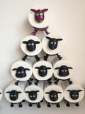 Chaddyverse Black Sheep Toilet Roll Holders – Set of 3 Handmade 3D Prints